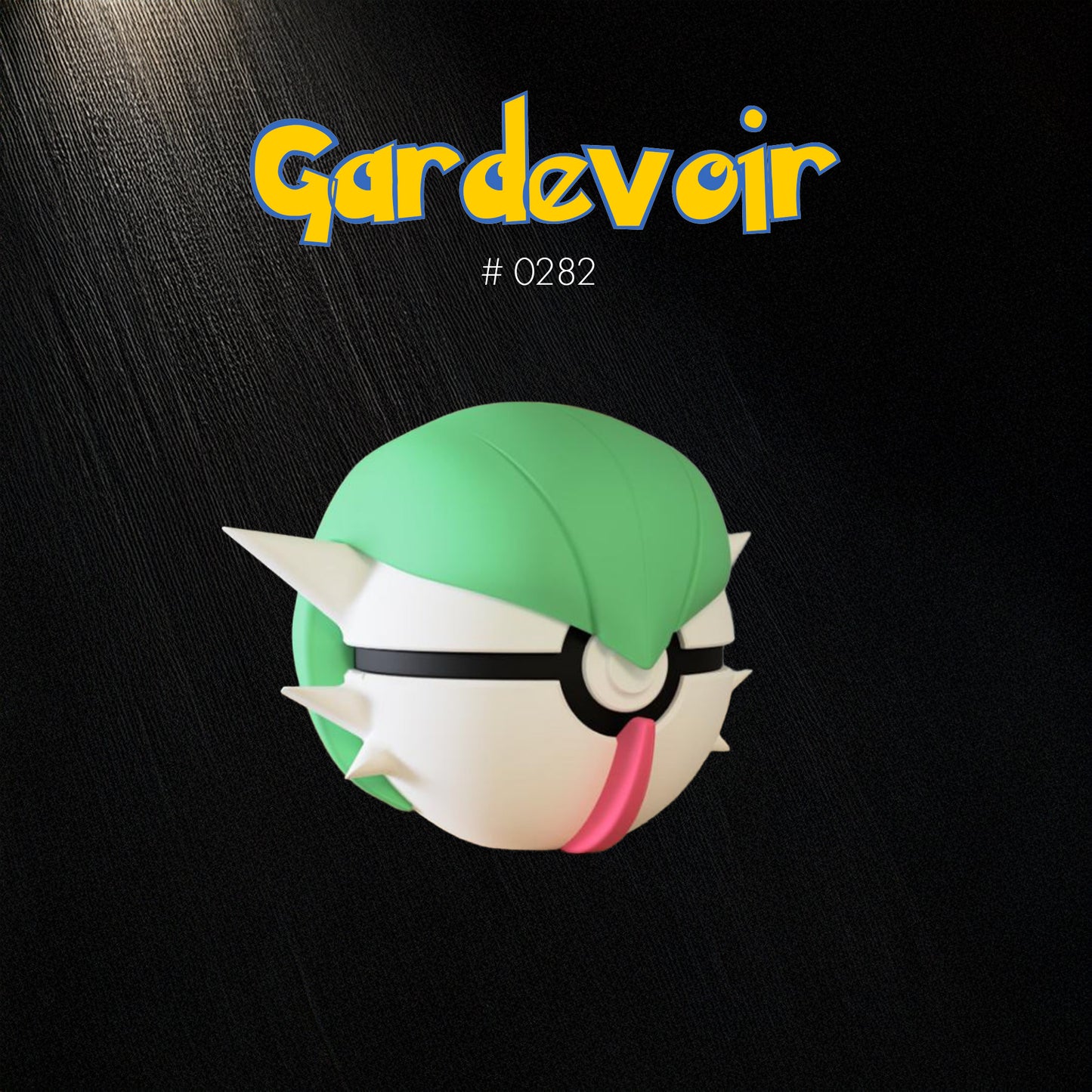 Pokéball Gardevoir – Stampa 3D Artigianale | GraphiVerse Hub