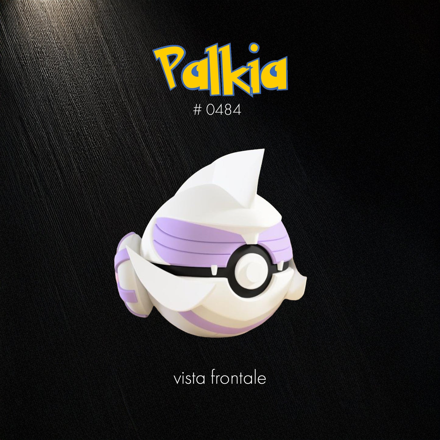 Pokéball Palkia – Stampa 3D Artigianale | GraphiVerse Hub