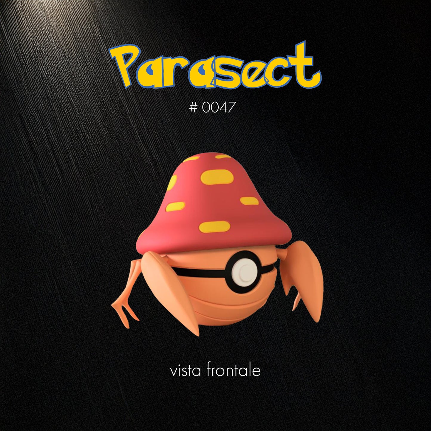 Pokéball Parasect – Stampa 3D Artigianale | GraphiVerse Hub (Copia)