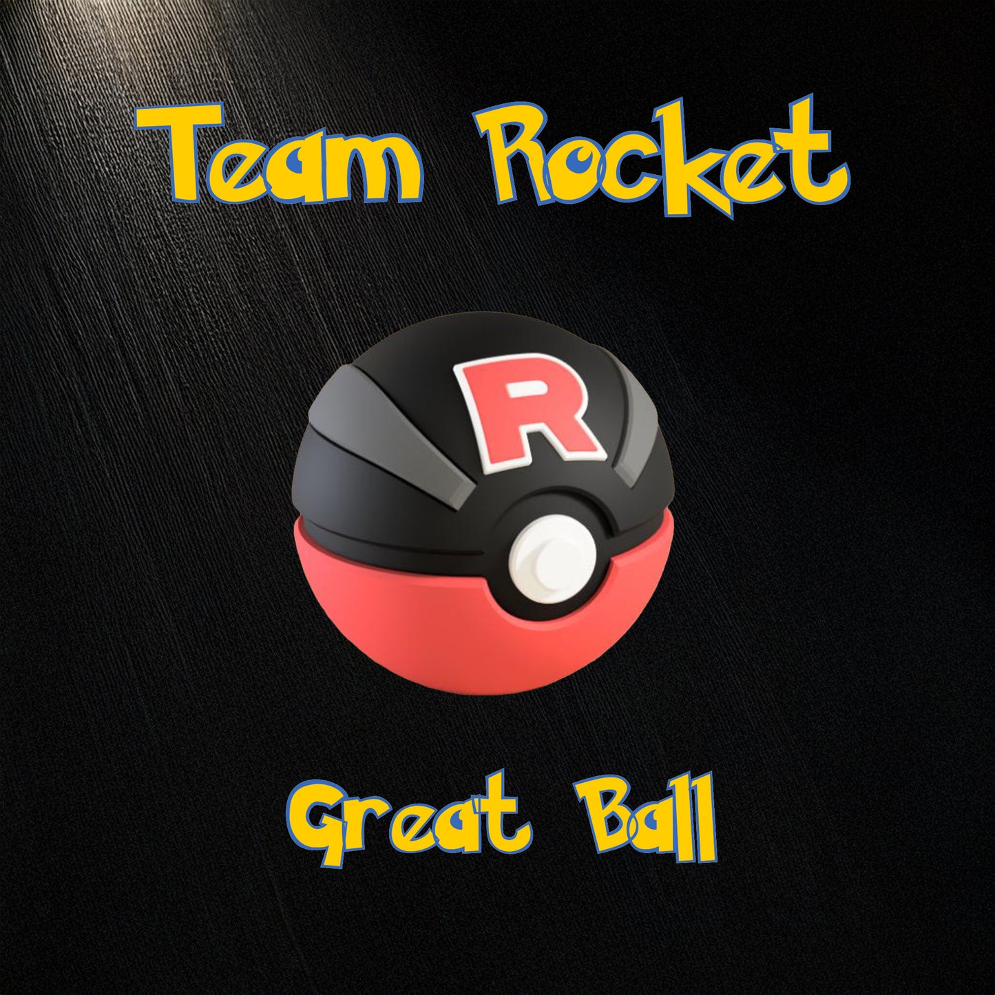 Team Rocket Great Ball – Stampa 3D Artigianale | GraphiVerse Hub