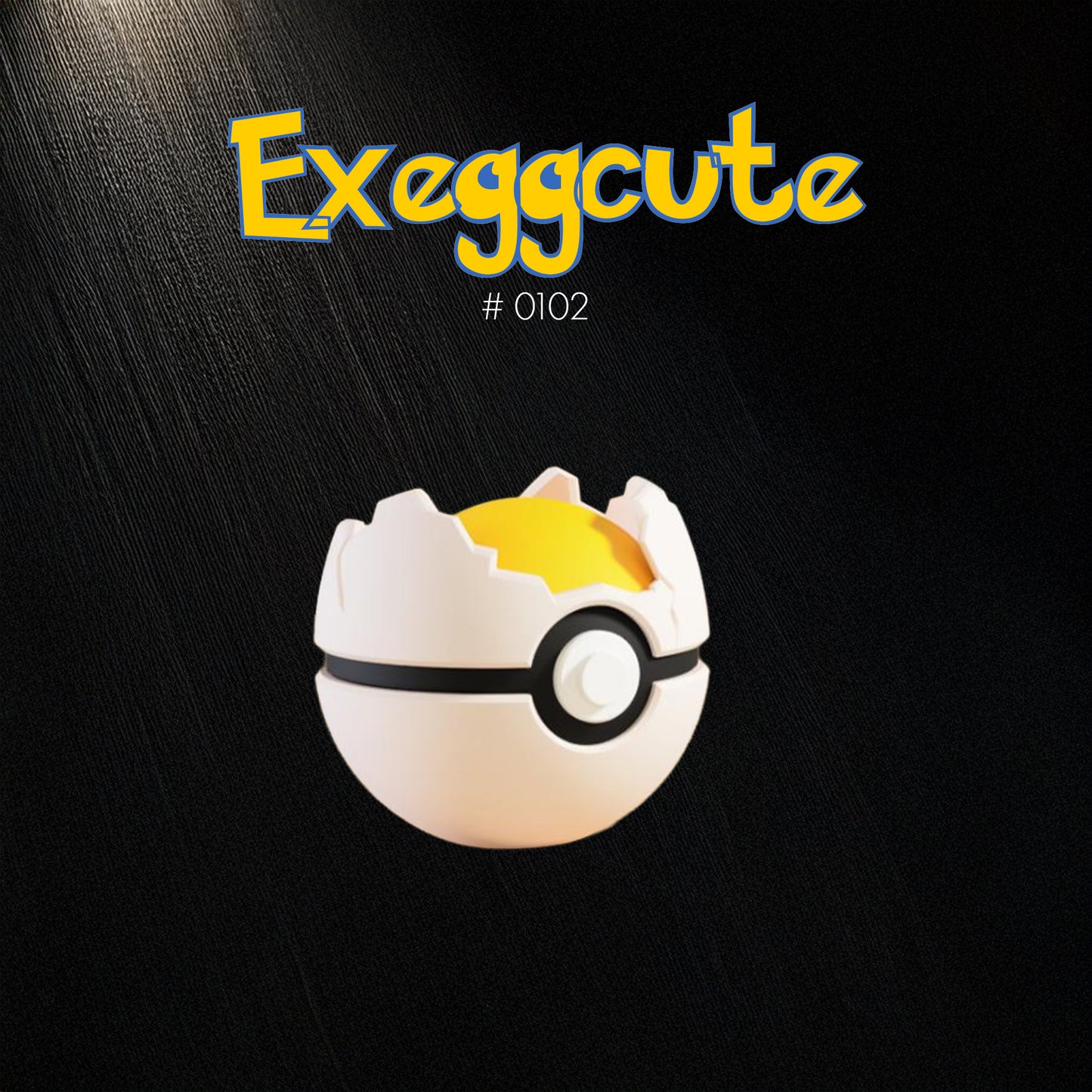 Pokéball  Exeggcute – Stampa 3D Artigianale | GraphiVerse Hub