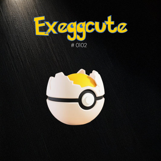 Pokéball  Exeggcute – Stampa 3D Artigianale | GraphiVerse Hub