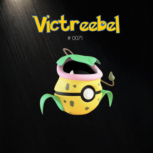 Pokéball Victreebel – Stampa 3D Artigianale | GraphiVerse Hub