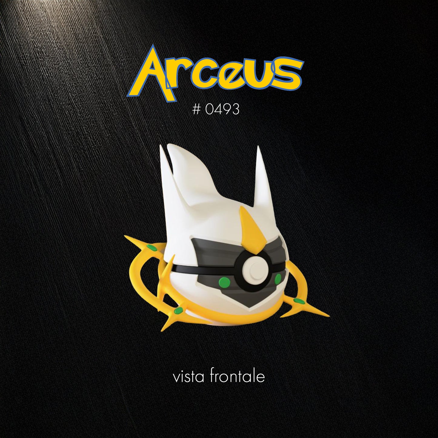 Pokéball Arceus – Stampa 3D Artigianale | GraphiVerse Hub