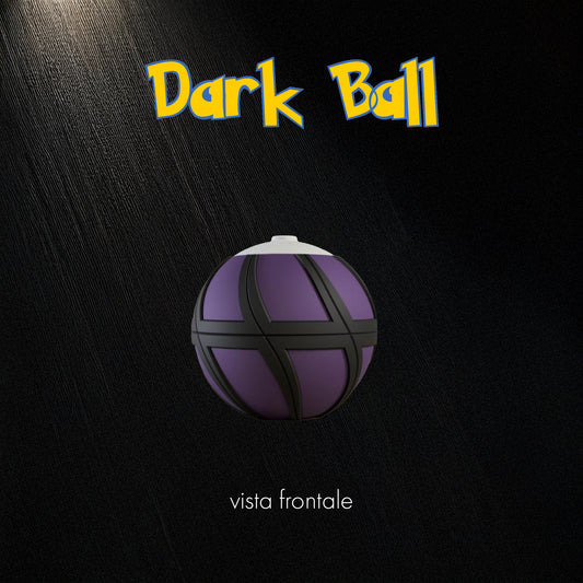 Dark Ball – Stampa 3D Artigianale | GraphiVerse Hub