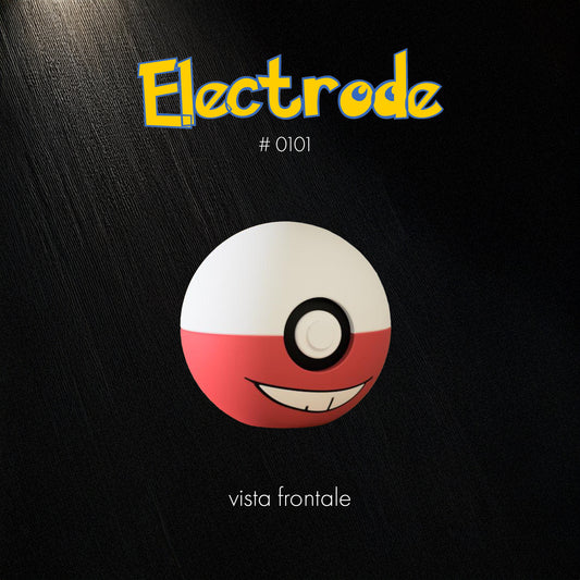 Pokéball Electrode – Stampa 3D Artigianale | GraphiVerse Hub